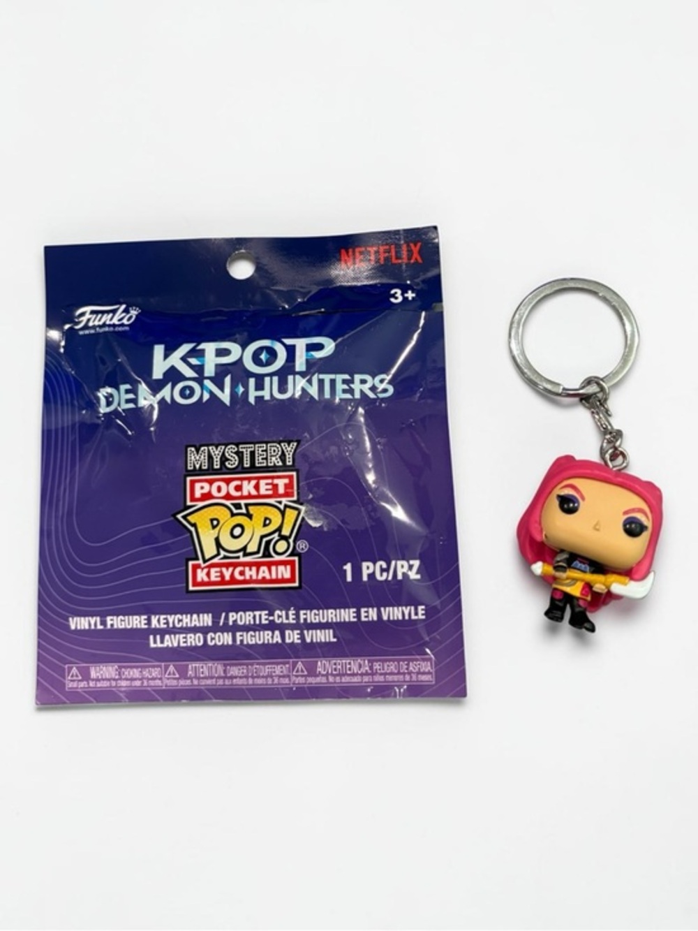 NEW Funko! Netflix K-POP Demon Hunters - Mira Keychain (OPENED BAG) Pocket Pop